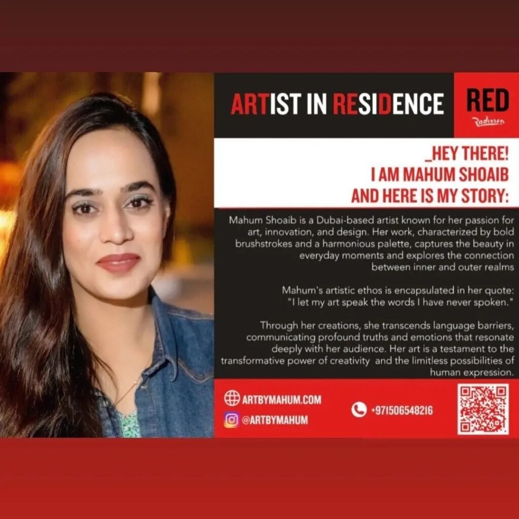 Instagram post from artbymahum. This post is in position 3.